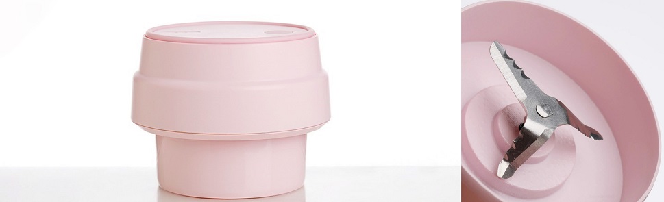 нож во внутренней части крышки