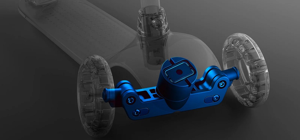 двухпружинный поворотный механизм