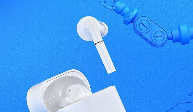 Наушники Haylou T19, белый фото 3