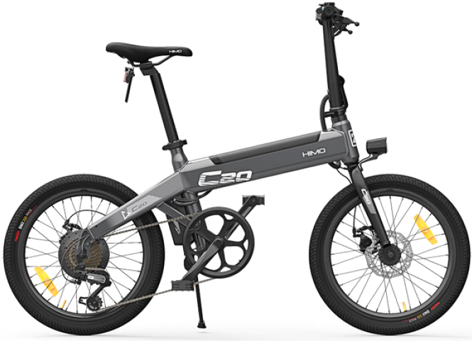 Электровелосипед Xiaomi HIMO C20 Electric Power Bicycle Grey (Серый) фото 1