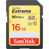 Карта памяти Sandisk Extreme Pro SDHC 16GB class 10 UHS-3 (90/40MB/s) - фото